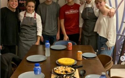 Taller de cocina española a estudiantes extranjeros