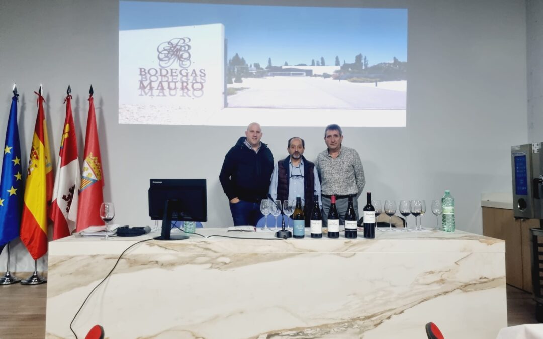 Bodegas Mauro visita nuestra Escuela de Cata