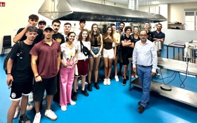 Visita de los alumnos Instituto Bernardo Marsano de Génova