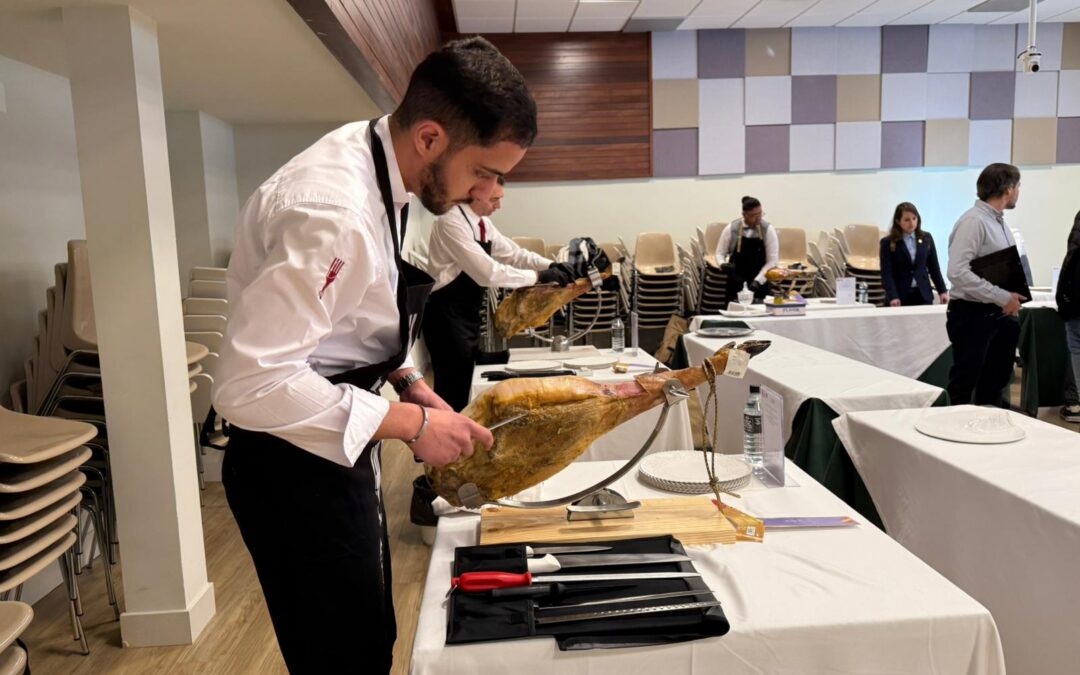 6º edición del concurso cortadores de jamón para escuelas de hostelería