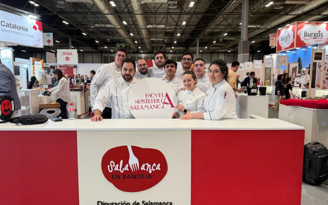 Escuela Hostelería Salamanca triunfa en el Salón Gourmets de Madrid