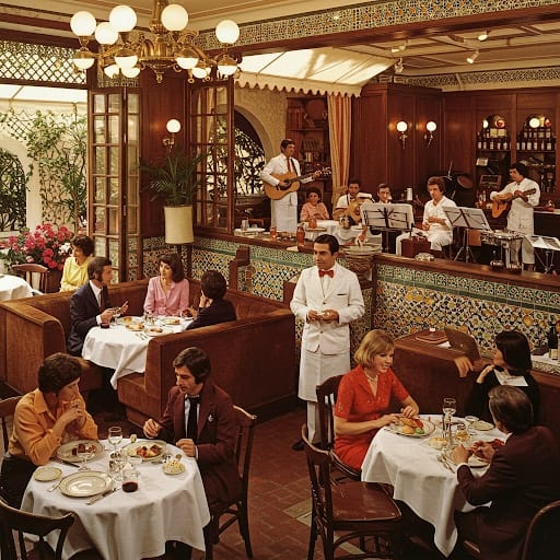 Cena Gastronómica: Un Viaje Sensorial a los Años 70 y 80