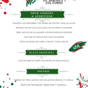Experiencia Gastronómica Hispano Mexicana