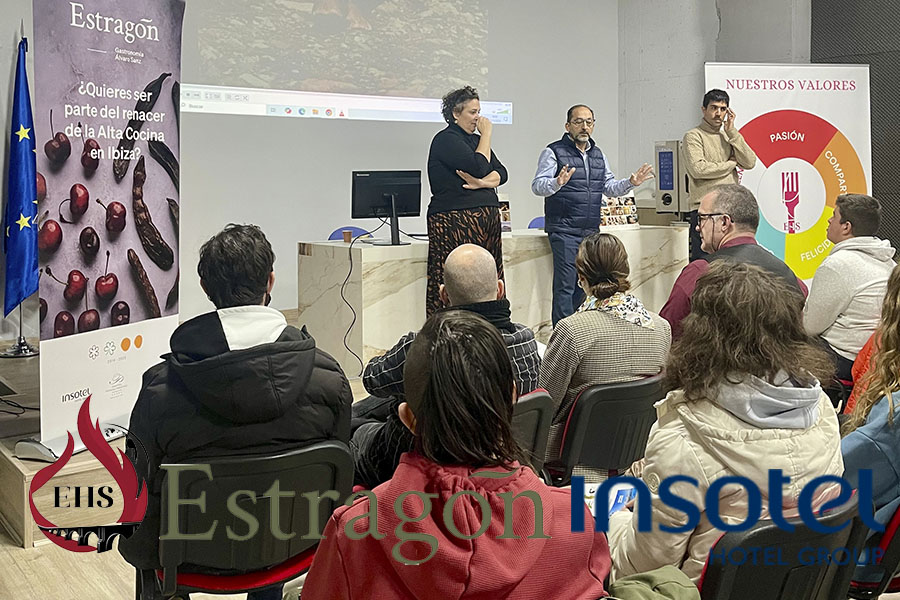 Estragón Ibiza e Insotel Group en la Escuela Hostelería Salamanca