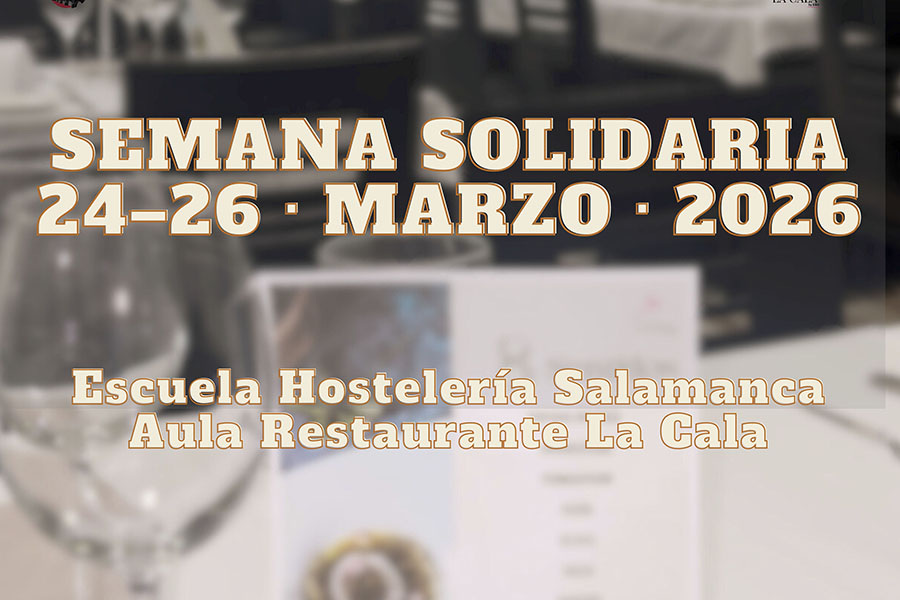 Cartel anunciador Semana de la solidaridad