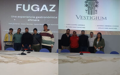 Los alumnos presentan sus proyectos de creación de empresa gastronómica
