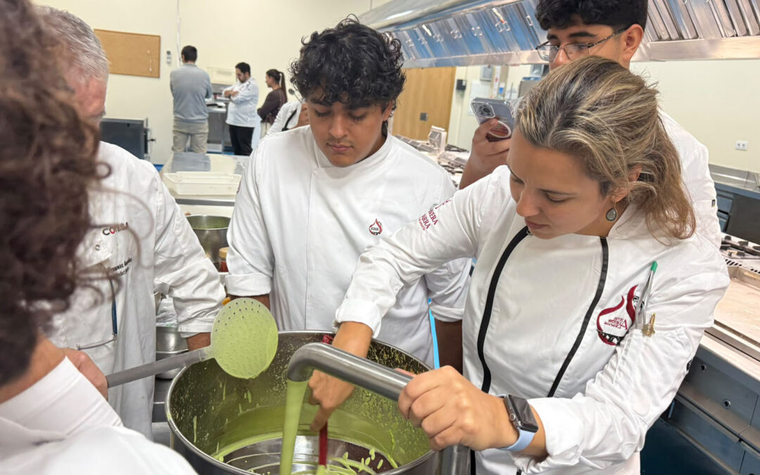 Escuela Hostelería Salamanca descubre las posibilidades de la liofilización aplicada a la gastronomía